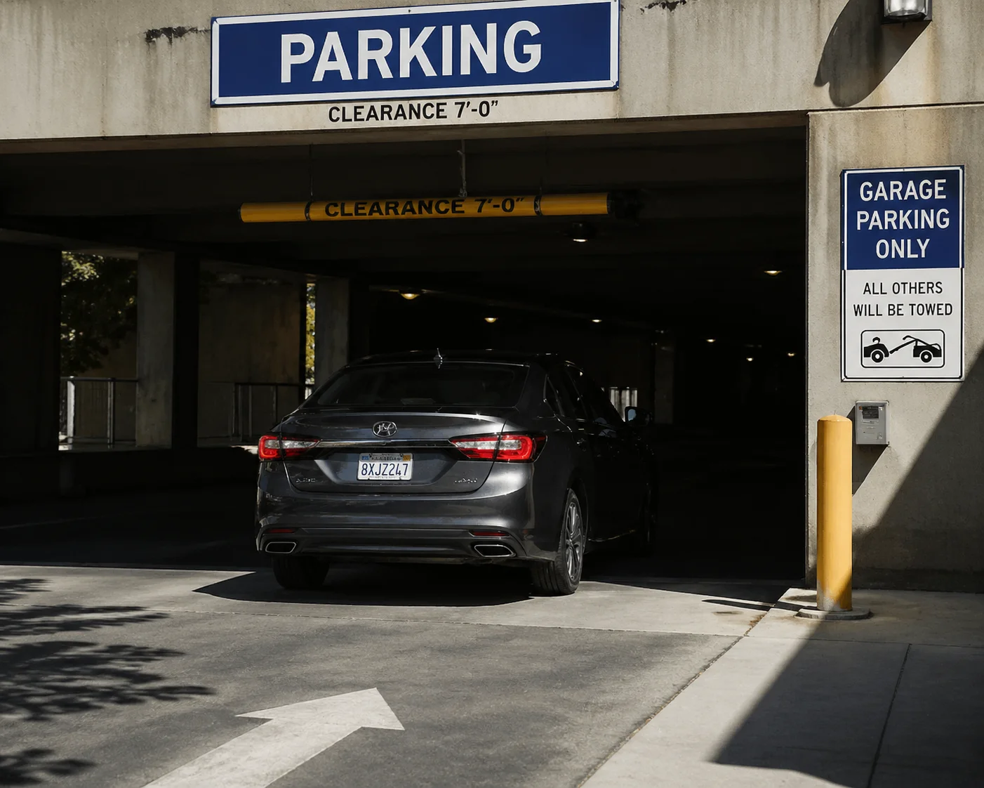 License plate identification under mixed sun and shadow with WDR enabled