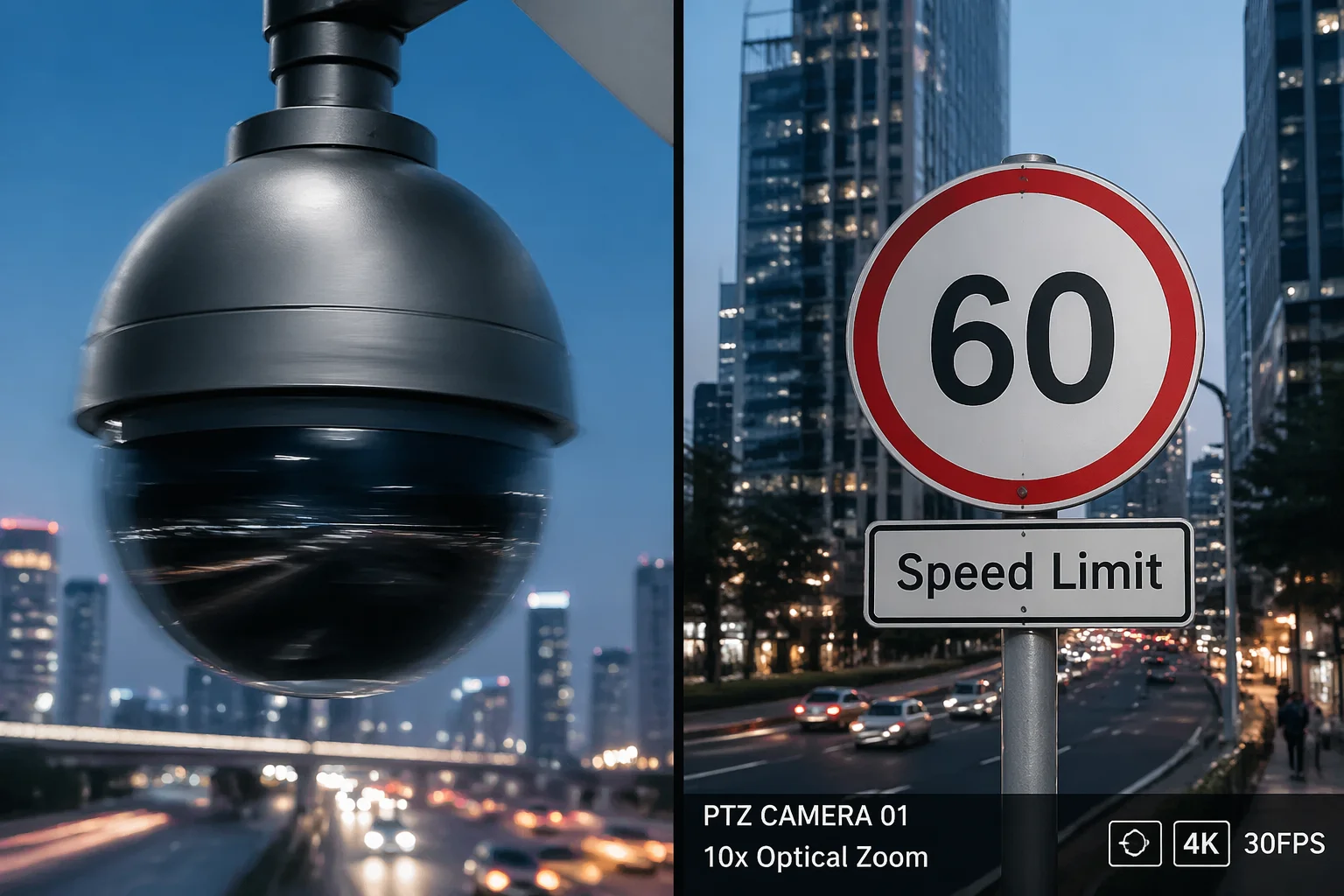 PTZ camera focus algorithm sub-second clarity after high-speed rotation