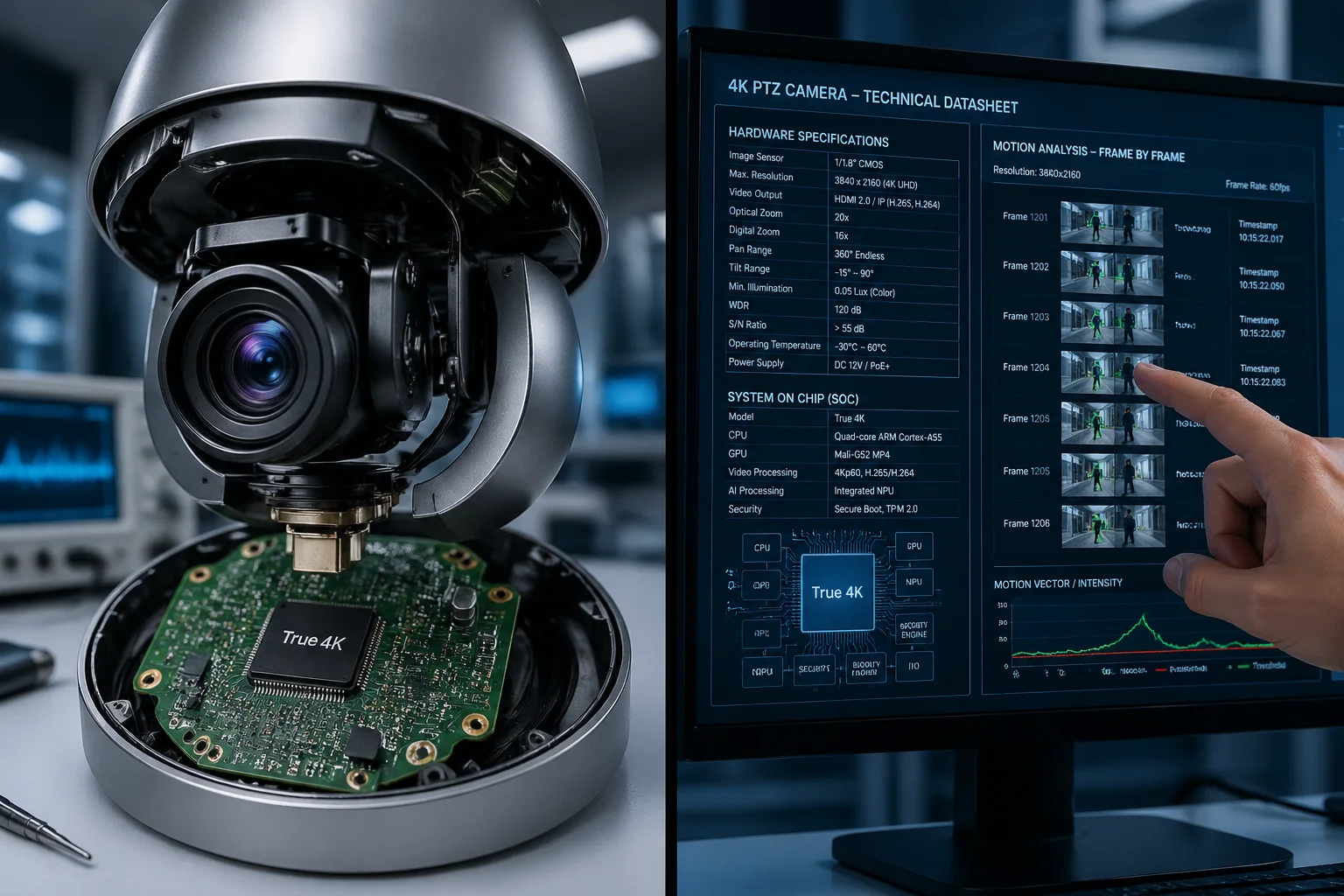4K PTZ camera supplier verification process