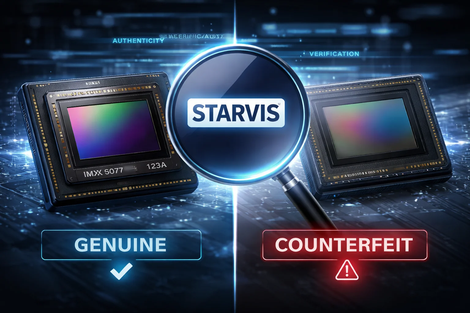 Sony STARVIS sensor identification for PTZ cameras