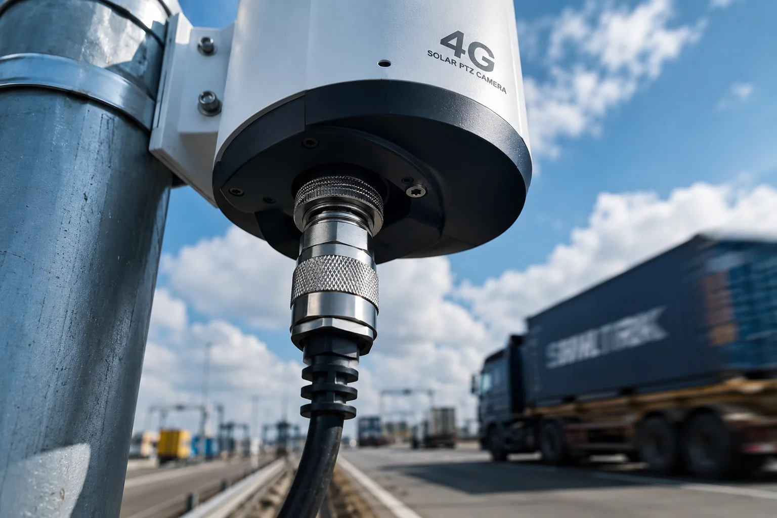 TNC connector rugged design for industrial vibration