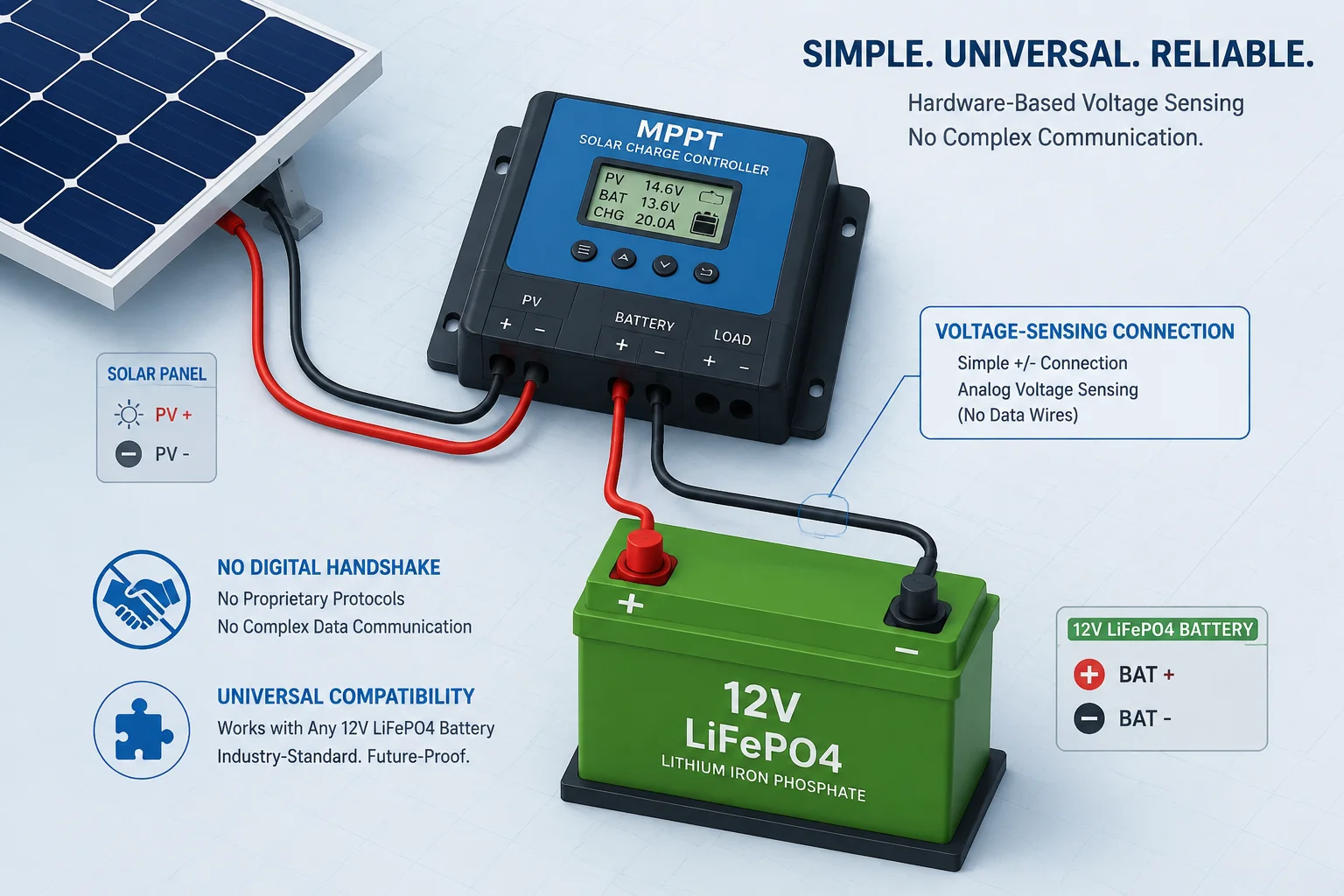 Diagramma di compatibilità BMS per batterie LiFePO4 di terze parti