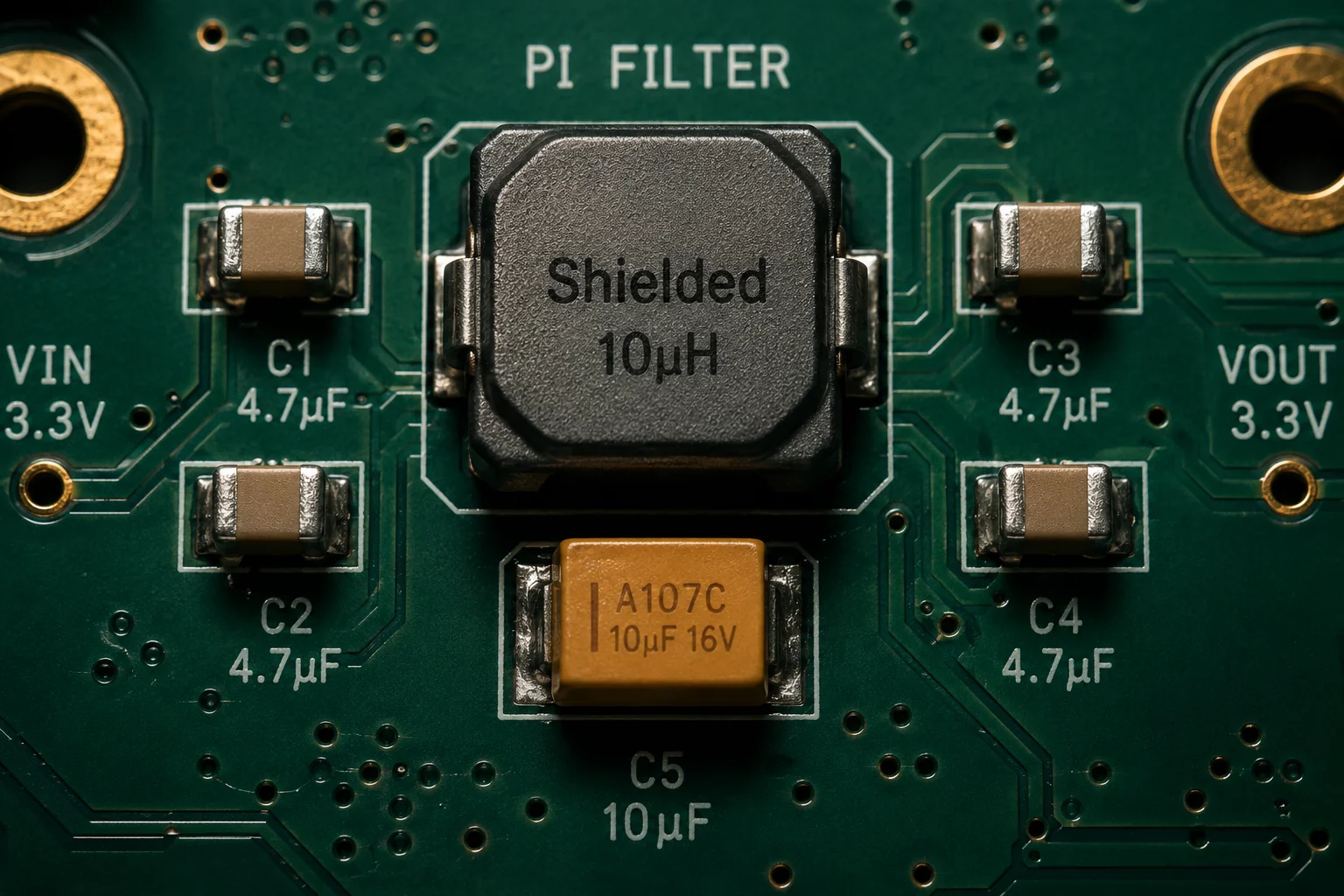 MPPT controller high-frequency filtering for 4G protection