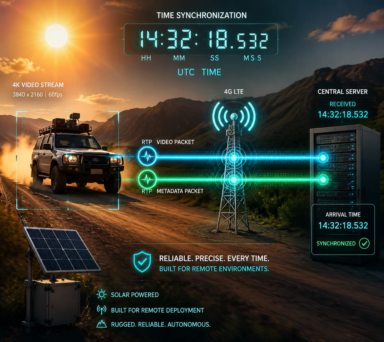 sincronizzazione metadati stream video 4K H.265