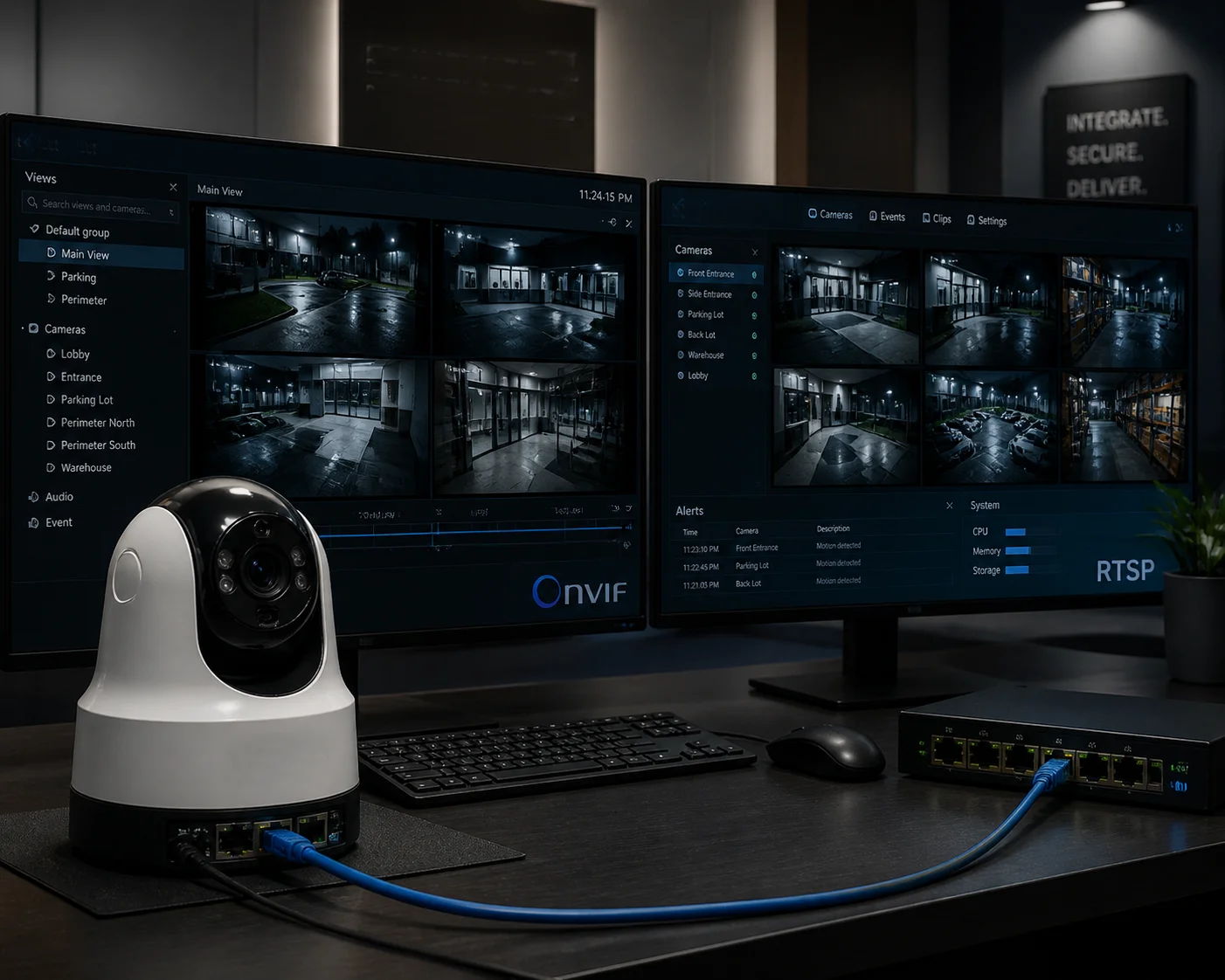 Compatibilidade do algoritmo Smart IR com plataformas VMS de terceiros