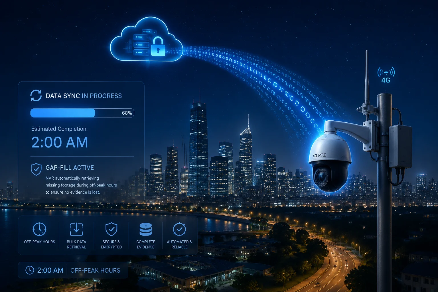 Massendownload von Aufnahmen Profil G Nebenlastzeiten 4G