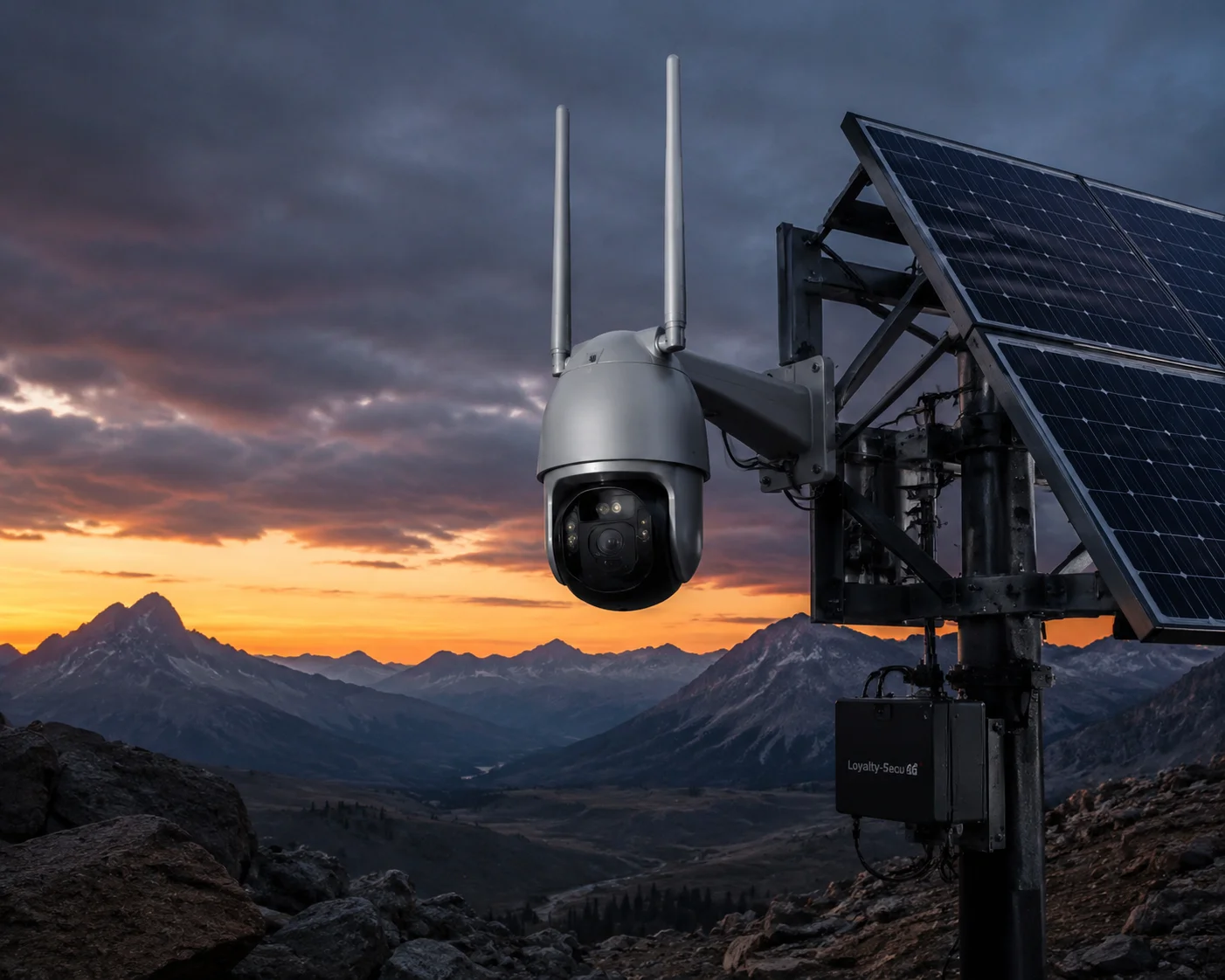 4G PTZ camera streaming in ultra-weak signal environment