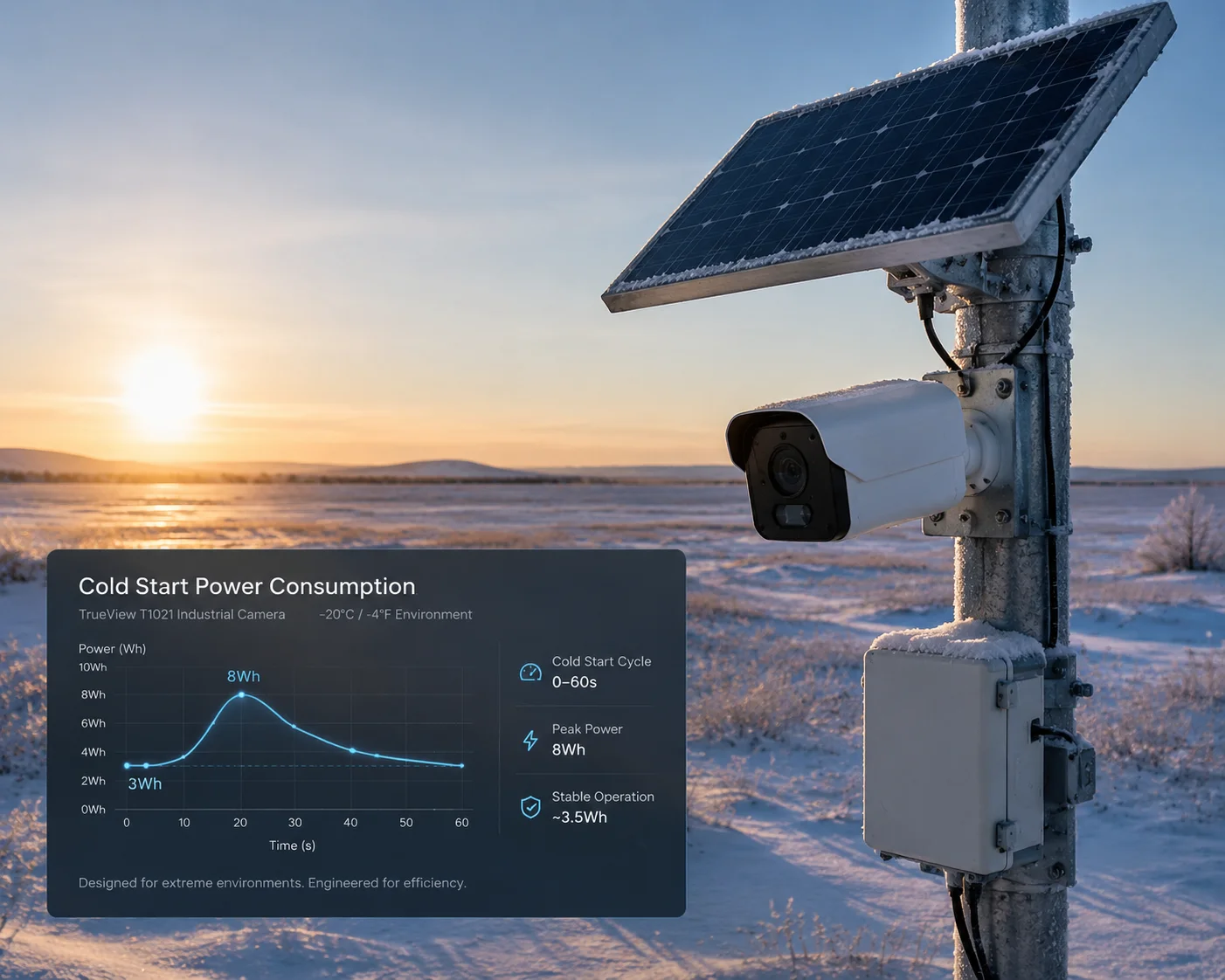Consommation d'énergie de la batterie pendant le cycle de préchauffage par temps de froid extrême
