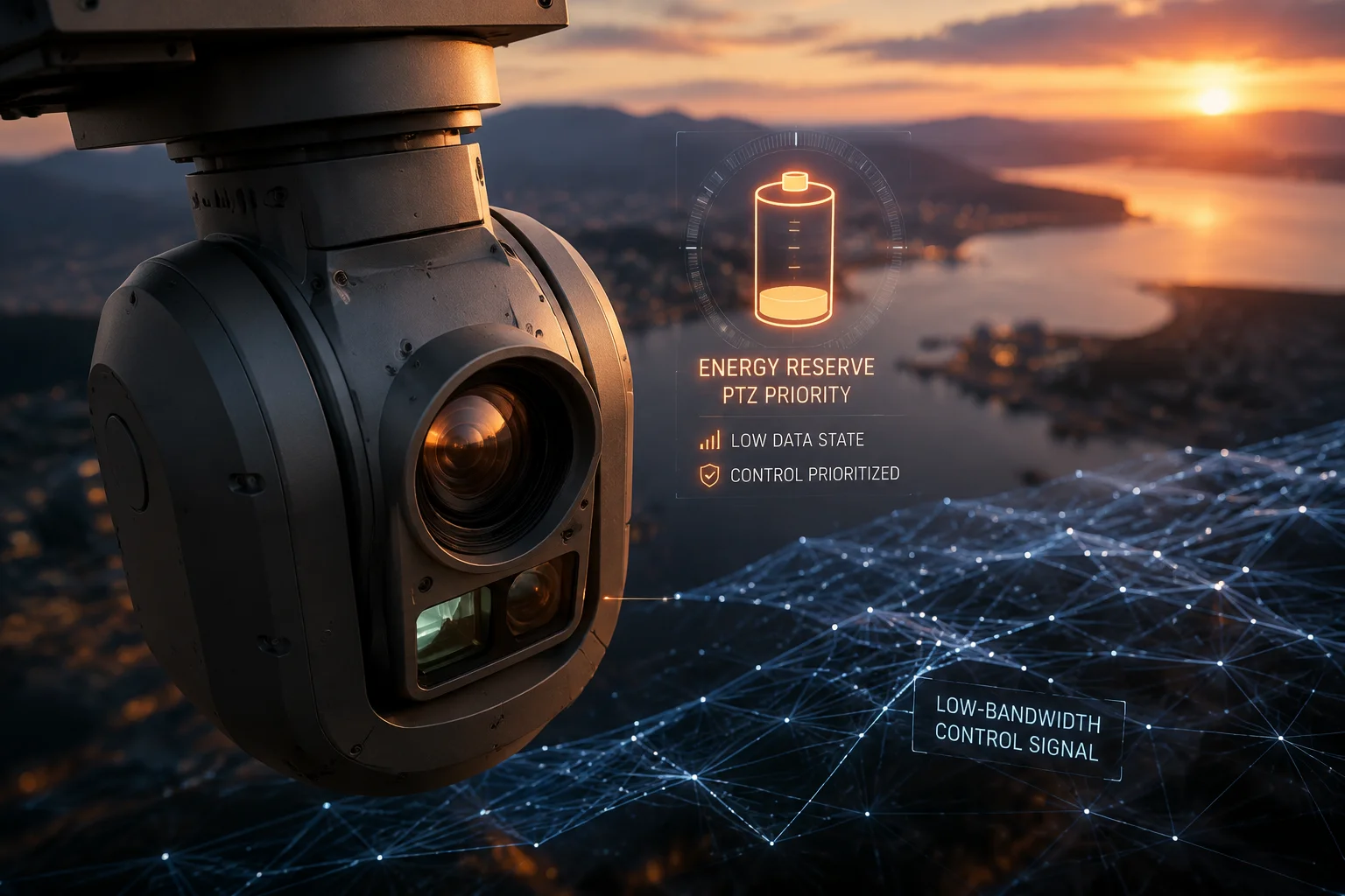 Protezione dati impostazione bitrate di emergenza telecamera PTZ